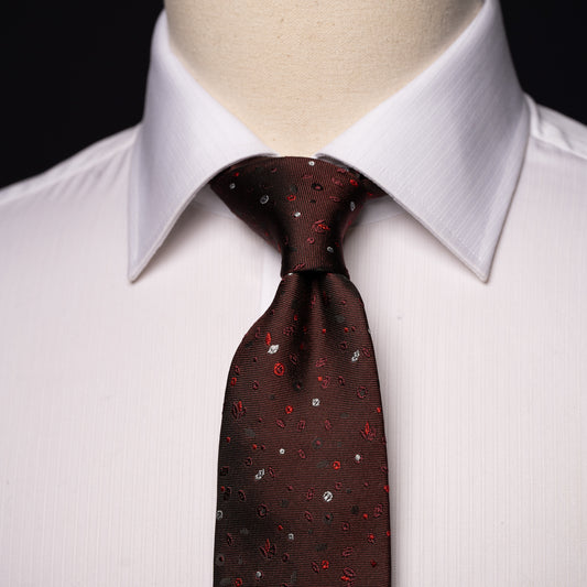 Autum Maroon Tie